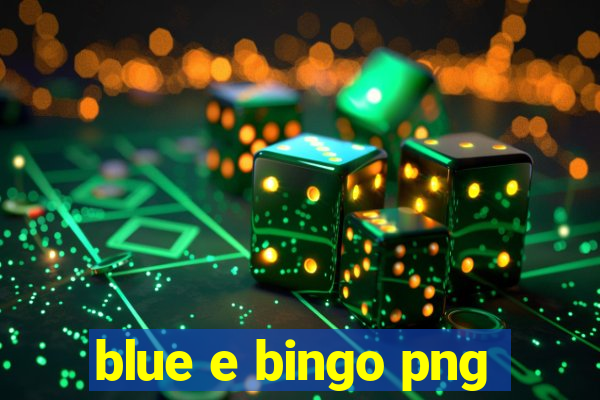 blue e bingo png